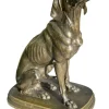 Pamono Bronze Hunting Dog by Ferdinand Pautrot> Sculpture