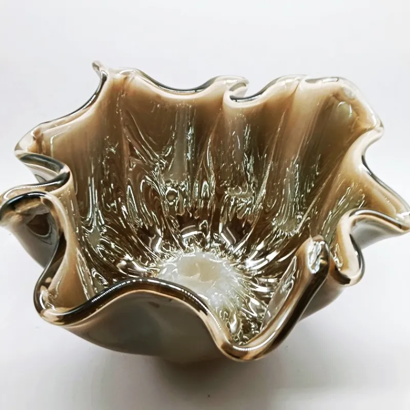 Pamono Bronze Jacketed Fazzoletto Vase, 1980s> Vases