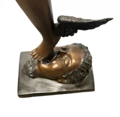 Pamono Bronze Mercury Statue Hermes Art Giambologna><noscript><img width=