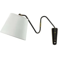 Pamono Bronzed Brass Articulating and Extendable Wall Light attributed to Cosack, 1950s> Wall Lights & Sconces