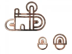 Hot Pamono Bronzino Hangers by Alessandro Zambelli, Set of 2