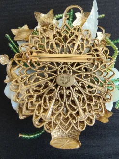Pamono Brooch by Stanley Hagler><noscript><img width=