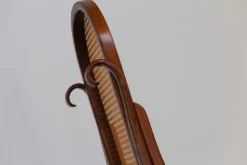 Pamono Brown Bentwood Rocking Chair, 1950s><noscript><img width=