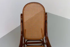 Pamono Brown Bentwood Rocking Chair, 1950s><noscript><img width=