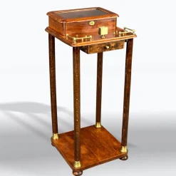 Outlet Pamono Brown Cigar Table, 1920s