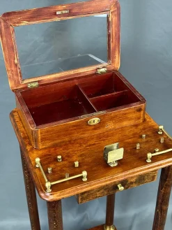 Outlet Pamono Brown Cigar Table, 1920s