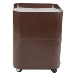 Pamono Brown Componibili Cabinet by Anna Castelli Ferrieri for Kartell