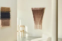 Outlet Pamono Brown Flow Wall Art by Applicata