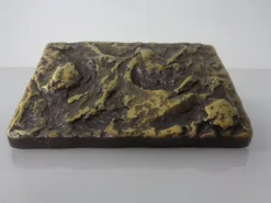 Outlet Pamono Brutalist Alpan Bronze Door Handle, 1960s