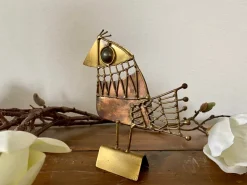 Pamono Brutalist Bird Sculpture by Jarc, France, 1970s><noscript><img width=