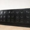 Pamono Brutalist Blackened Wood Sculptural Sideboard, 1970s> Sideboards & Buffets