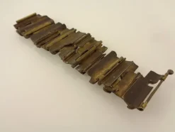 Pamono Brutalist Bronze Bracelet, 1960s><noscript><img width=