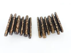 Hot Pamono Brutalist Bronze Door Handles from Alpan, Germany, 1970s, Set of 2
