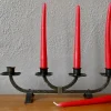 Best Pamono Brutalist Brushed Metal Candleholder, 1970s