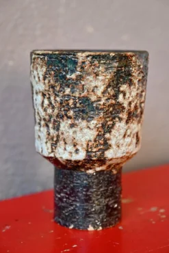 Pamono Brutalist Ceramic Cachet attributed to Pieter Groeneveldt, 1960s> Garden Accessories