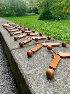 Pamono Brutalist Coat Rack in the style of Charles Dudouyt, 1970s><noscript><img width=
