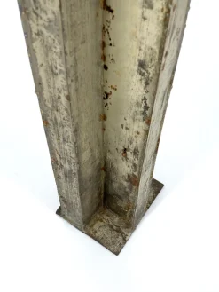Pamono Brutalist Column Sculpture, 1960s, Sheet Steel><noscript><img width=