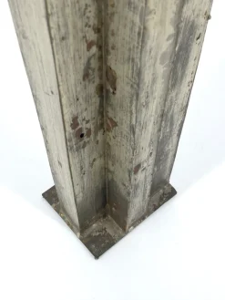 Pamono Brutalist Column Sculpture, 1960s, Sheet Steel><noscript><img width=