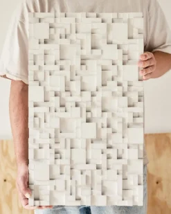 Online Pamono Brutalist Concrete Wall Art in White by Tom's Factory