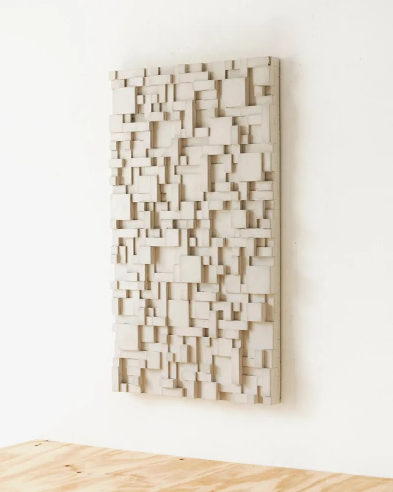 Online Pamono Brutalist Concrete Wall Art in White by Tom's Factory
