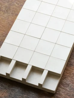 Pamono Brutalist Concrete Wall Art in Off White by Tom's Factory><noscript><img width=