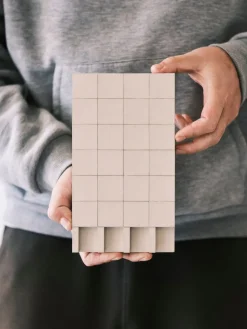 Pamono Brutalist Concrete Wall Art in Off White by Tom's Factory><noscript><img width=