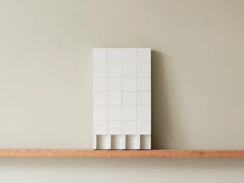 Pamono Brutalist Concrete Wall Art in Off White by Tom's Factory> Wall Decor