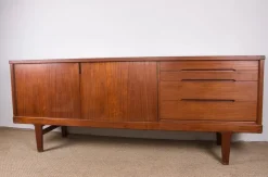 Hot Pamono Brutalist Danish Teak Sideboard by Henning Kjærnulf for Vejle Stole, 1960s