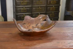 Online Pamono Brutalist Elm Fruit Bowl, 1970s