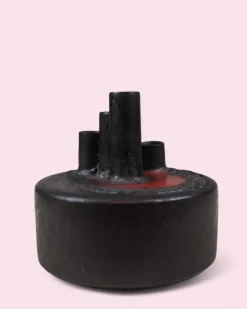 Online Pamono Brutalist Fat Lava Candleholder, 1970s