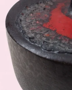 Online Pamono Brutalist Fat Lava Candleholder, 1970s