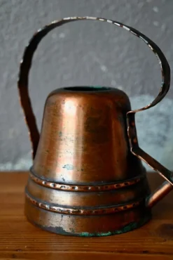 Clearance Pamono Brutalist Hammered Copper Watering Can, 1960s
