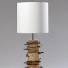 New Pamono Brutalist Handcrafted Table Lamp in Concrete and Metal, 2020