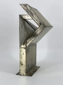 Pamono Brutalist Sculpture, 1960s, Sheet Steel> Sculpture