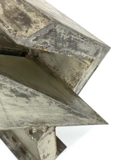 Pamono Brutalist Sculpture, 1960s, Sheet Steel><noscript><img width=