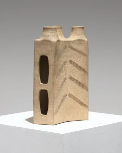 Pamono Brutalist Stoneware Soliflore Vase, 1960s> Vases