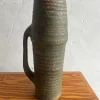 Pamono Brutalist Studio Pottery Pitcher by Ostend Ceramicist, 1960s> Bottles, Carafes & Jugs