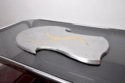 Pamono Brutalist Tray attributed to David Marshall, Spain, 1970s><noscript><img width=