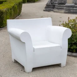 Pamono Bubble Club Outdoor Seating Set by Philippe Starck for Kartell, Set of 3><noscript><img width=