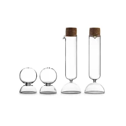 Pamono Bubble Container for Salt & Pepper by Gordon Guillaumier for Paola C, Set of 2> Salt & Pepper Shakers