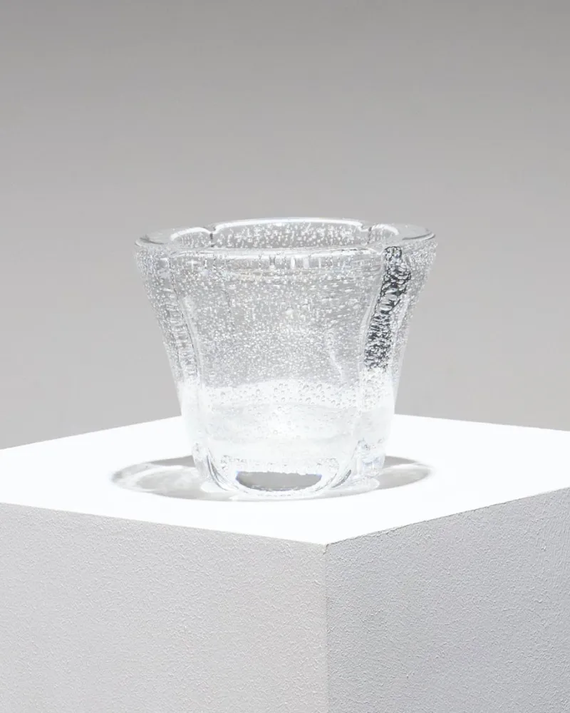 Best Pamono Bubble Glass Vase from Daum Nancy, 1950s