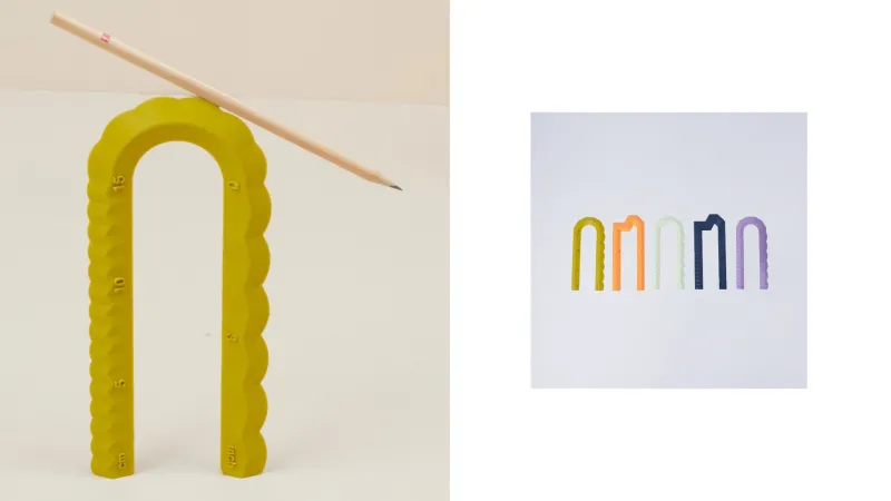 Pamono Bubble Ruler by Bilge Nur Saltik for Form&Seek> Decorative Objects