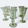 Discount Pamono Bubbled Champagne Glasses from Biot, France, Set of 6