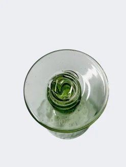 Discount Pamono Bubbled Champagne Glasses from Biot, France, Set of 6