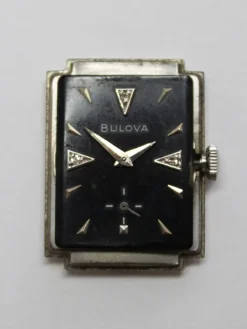 Pamono Bulova Square 8AC Watch, 1958><noscript><img width=