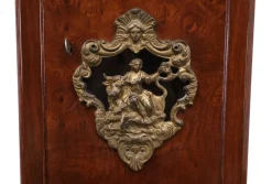 Discount Pamono Burl Long Case Warmink Clock, Amsterdam, the Netherlands, 1960s