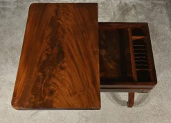 Pamono Burl Mahogany Games Table><noscript><img width=