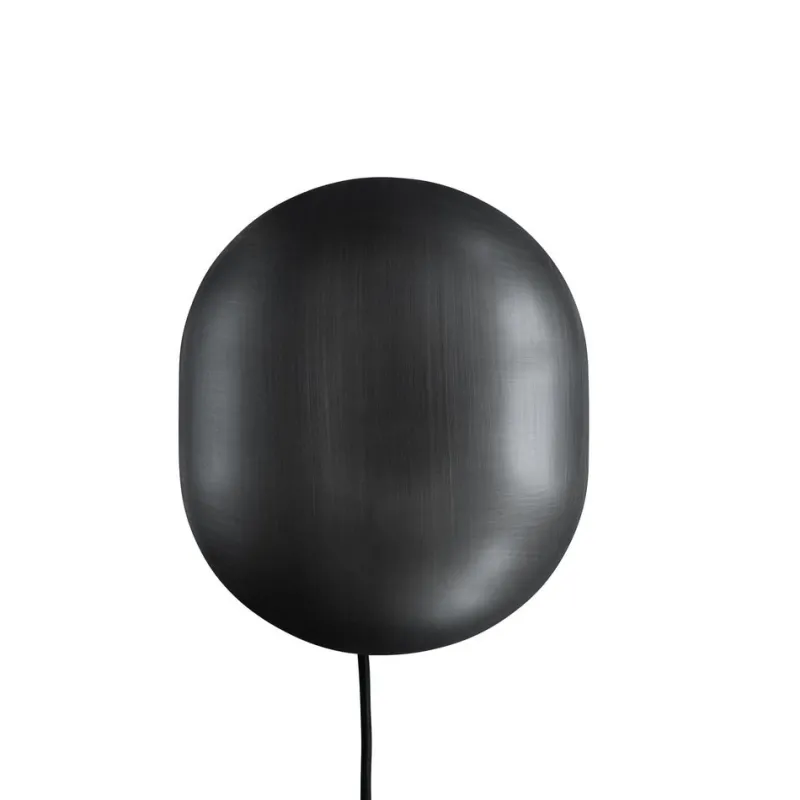 Sale Pamono Burned Black Clam Wall Lamp by 101 Copenhagen
