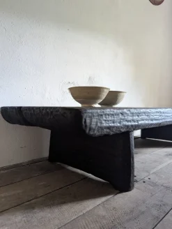Pamono Burnt Elm Coffee Table by Atelier Bloam><noscript><img width=