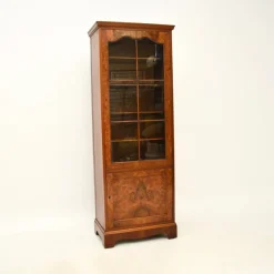 Outlet Pamono Burr Walnut Bookcase, 1930s